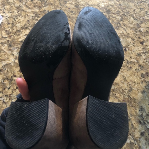 Slayer Steve Madden Taupe OTK Boots EXCELLENT Cond - Picture 9 of 12